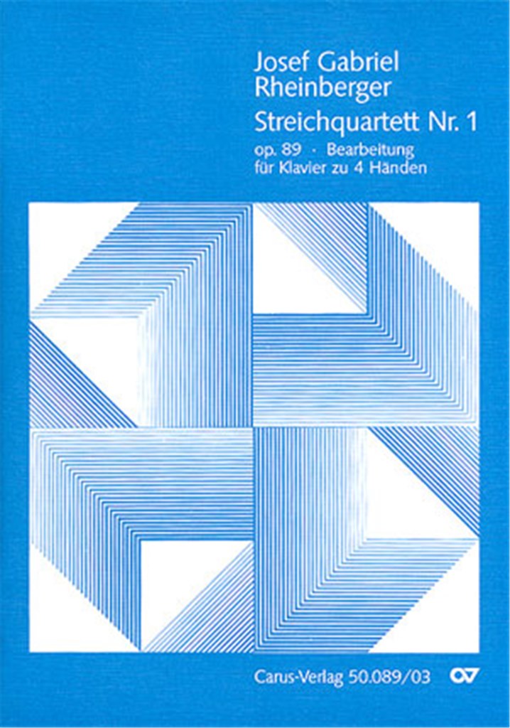 Rheinberger: Streichquartett Nr. 1 [2 Fassungen]